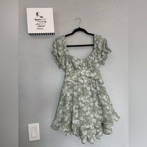 MiAmi Floral Sage Romper
